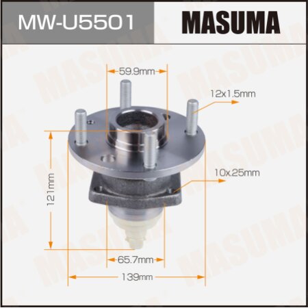 Wheel hub assembly Masuma, MW-U5501