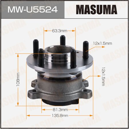 Wheel hub assembly Masuma, MW-U5524