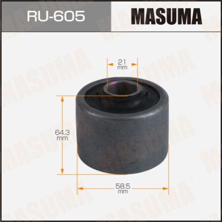 Silent block suspension bush Masuma, RU-605