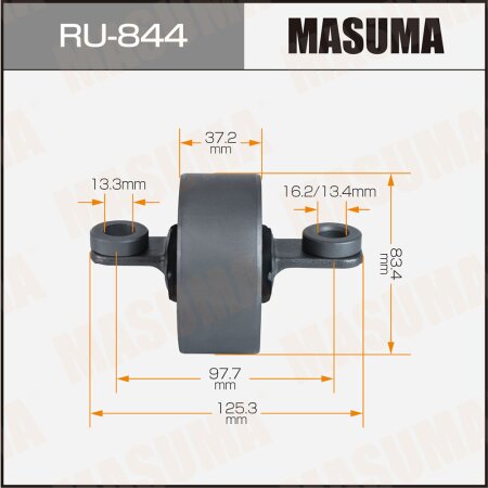 Silent block suspension bush Masuma, RU-844