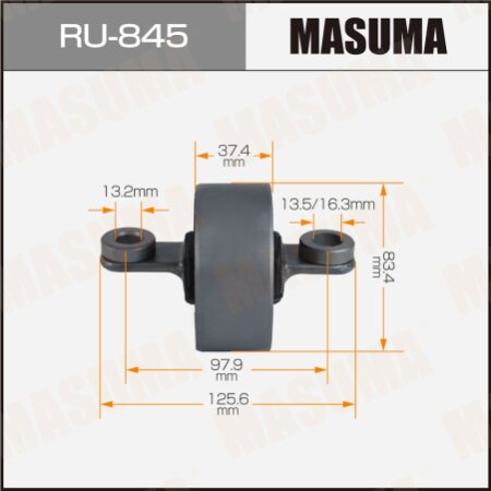 Silent block suspension bush Masuma, RU-845