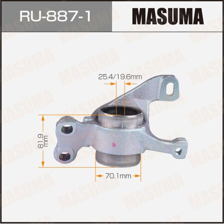 Silent block suspension bush Masuma, RU-887-1