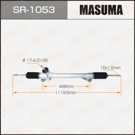 Gear assy, steering, SR-1053