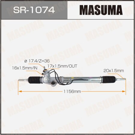 Gear assy, SR-1074