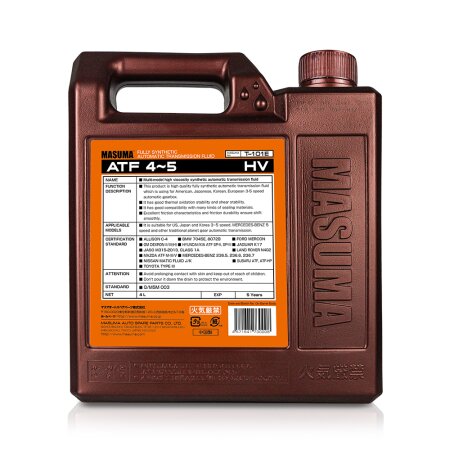 Transmission oil MASUMA ATF 4-5 4L, T-101E