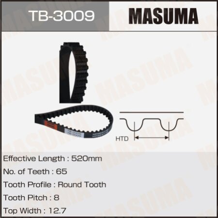 Timing belt Masuma, TB-3009