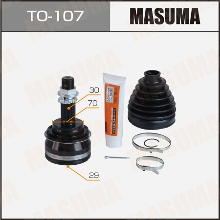 CV joint (outer) Masuma, TO-107