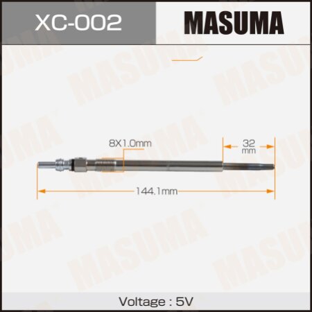 Glow plug Masuma, XC-002