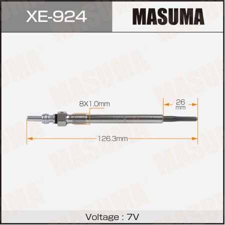 Glow plug Masuma, XE-924