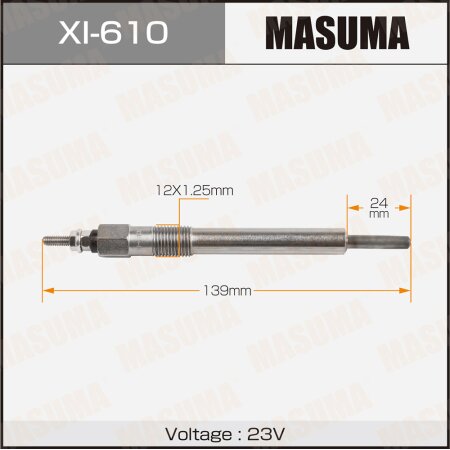 Glow plug Masuma, XI-610
