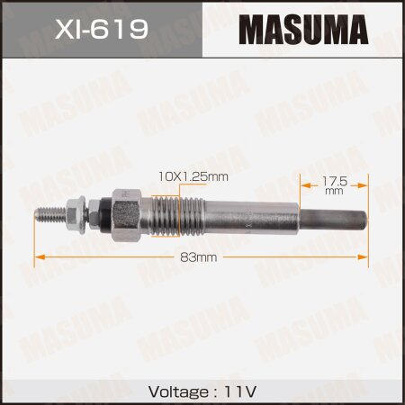 Glow plug Masuma, XI-619