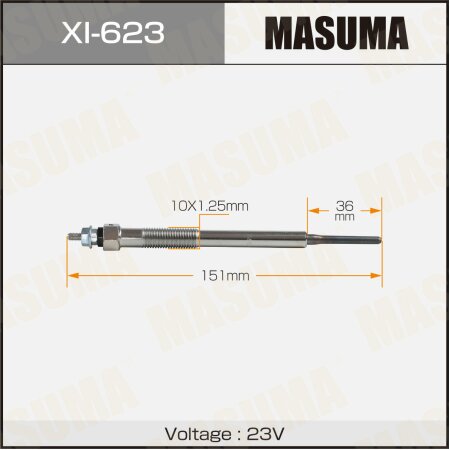 Glow plug Masuma, XI-623