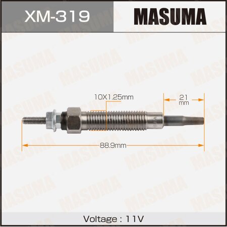 Glow plug Masuma, XM-319