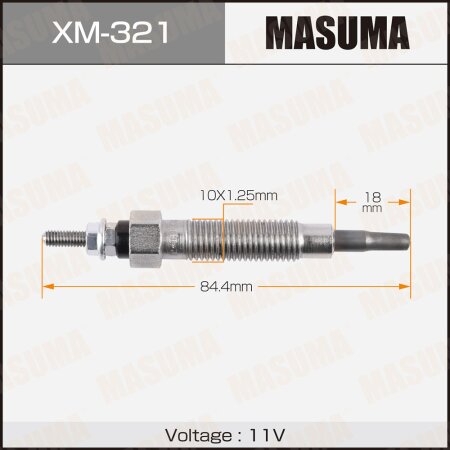 Glow plug Masuma, XM-321