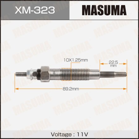 Glow plug Masuma, XM-323