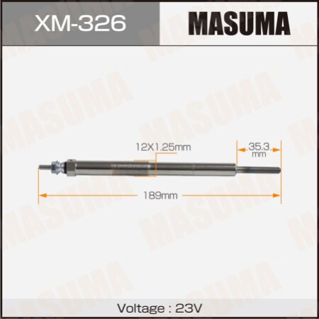 Glow plug Masuma, XM-326