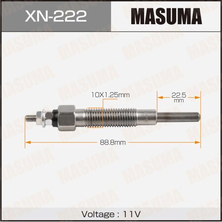Glow plug Masuma, XN-222