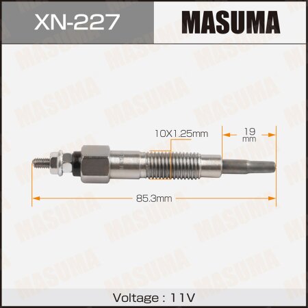 Glow plug Masuma, XN-227