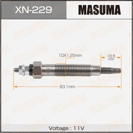 Glow plug Masuma, XN-229