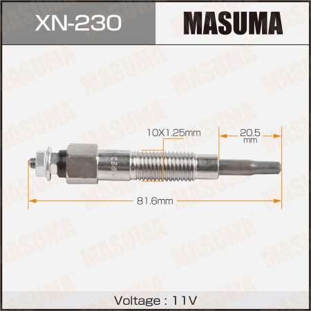 Glow plug Masuma, XN-230
