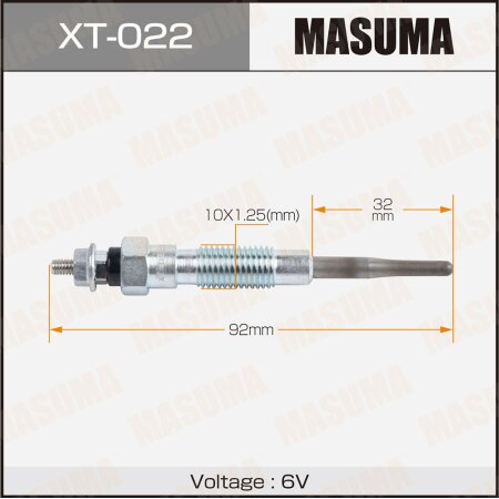 Glow plug Masuma, XT-022