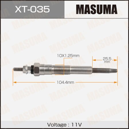 Glow plug Masuma, XT-035