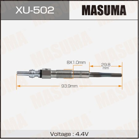Glow plug Masuma, XU-502