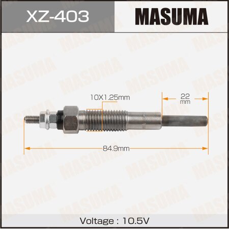 Glow plug Masuma, XZ-403